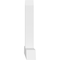 Ekena Millwork Portland Architectural Grade PVC Gable Bracket, 60"W x 40"H x 6"D x 6"F, 16/12 Pitch GBP060X40X0606POR00 - alternate 4